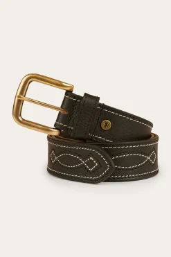 Crossover Belt - Black / Brass