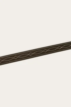 Crossover Belt - Black / Brass