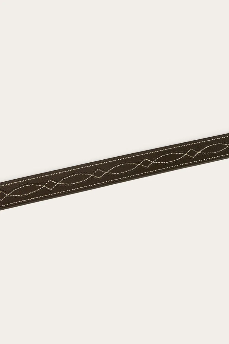 Crossover Belt - Black / Brass