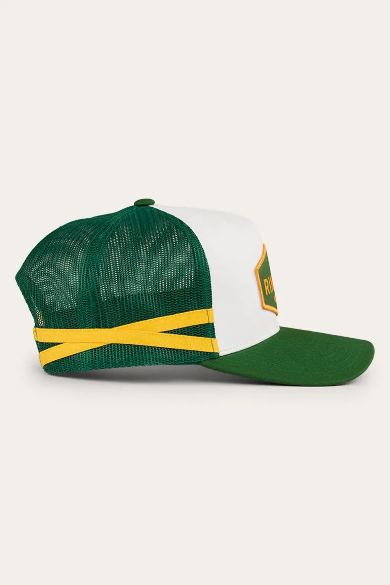 Cunningham Kids Trucker Cap - Lake Green
