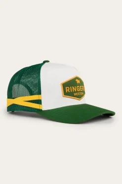Cunningham Trucker Cap - Lake Green