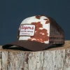 Daisy Trucker Cap - Chocolate