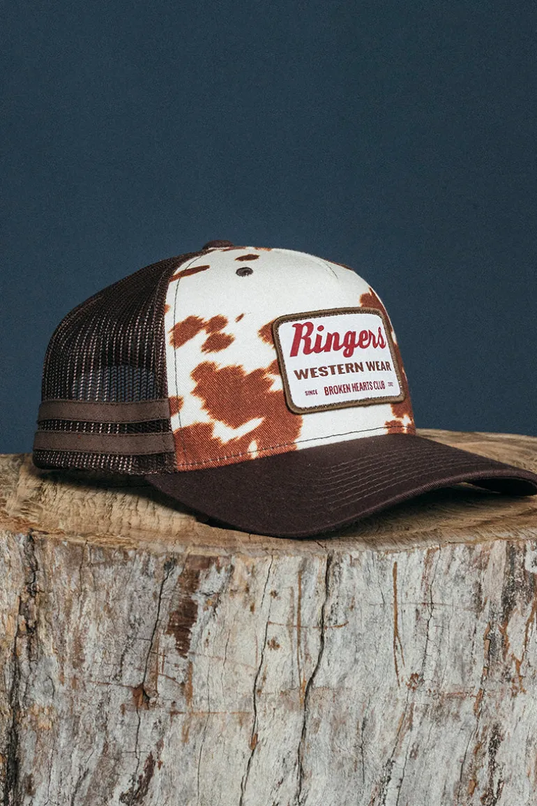 Daisy Trucker Cap - Chocolate