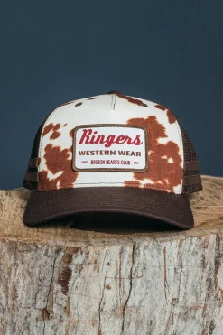 Daisy Trucker Cap - Chocolate