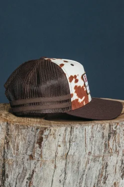 Daisy Trucker Cap - Chocolate