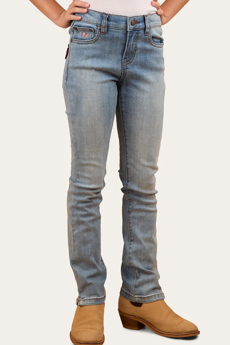 Daphne Kids Bootleg Jean - Light Blue