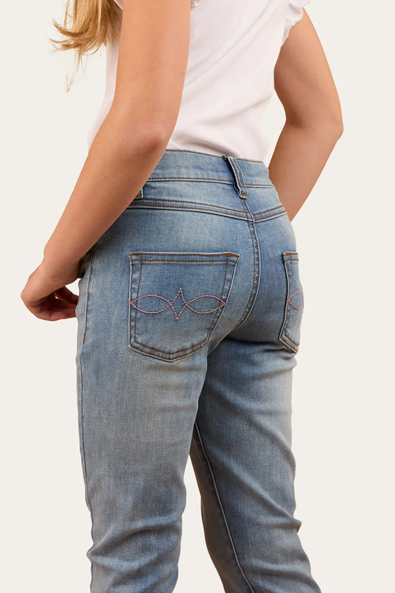 Daphne Kids Bootleg Jean - Light Blue