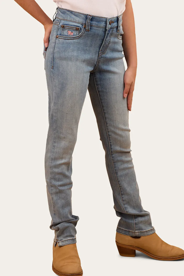 Daphne Kids Bootleg Jean - Light Blue