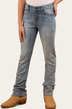 Daphne Kids Bootleg Jean - Light Blue