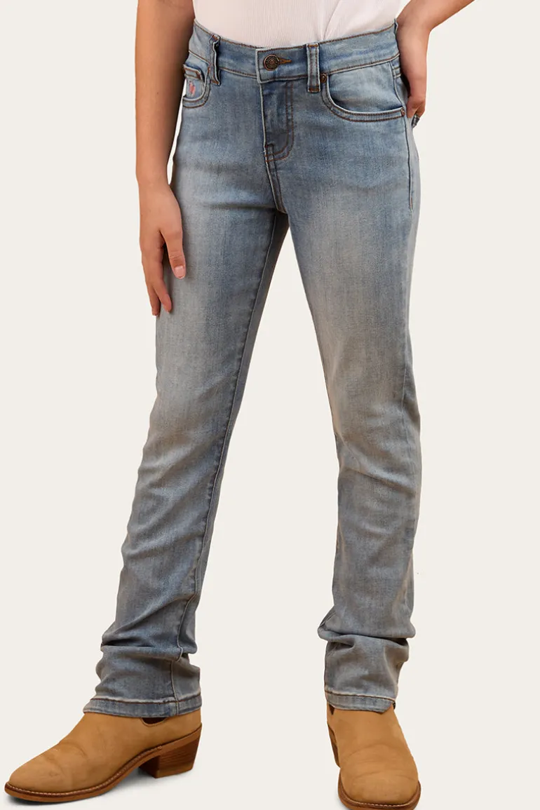 Daphne Kids Bootleg Jean - Light Blue