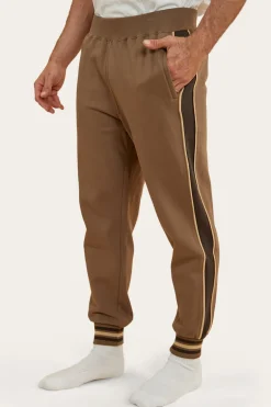 Davis Mens Trackpant - Mushroom/Charcoal
