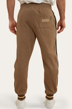 Davis Mens Trackpant - Mushroom/Charcoal