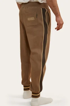 Davis Mens Trackpant - Mushroom/Charcoal
