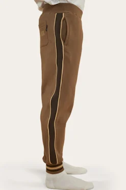 Davis Mens Trackpant - Mushroom/Charcoal