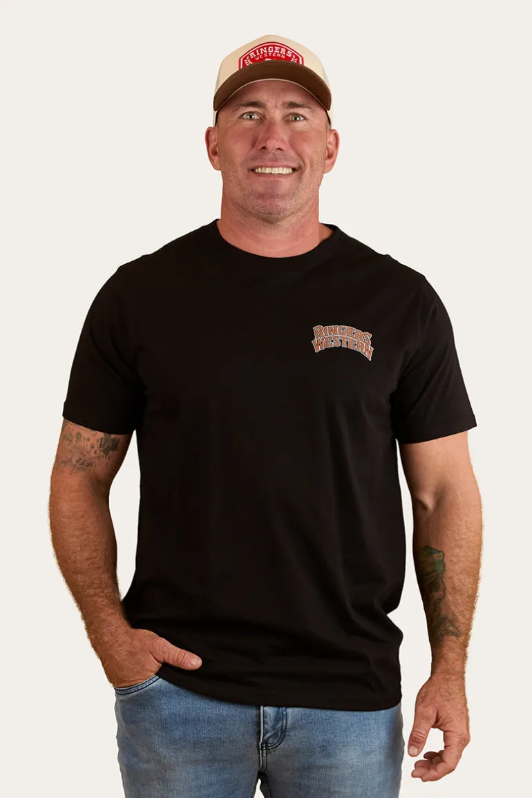 Do No Harm Take No Bull Mens Loose Fit T-Shirt - Black