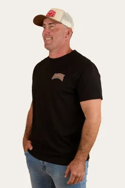 Do No Harm Take No Bull Mens Loose Fit T-Shirt - Black