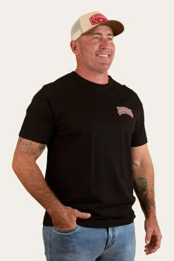 Do No Harm Take No Bull Mens Loose Fit T-Shirt - Black