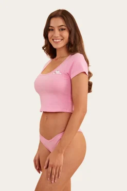 Dreamer Womens Sleep Set - Pastel Pink