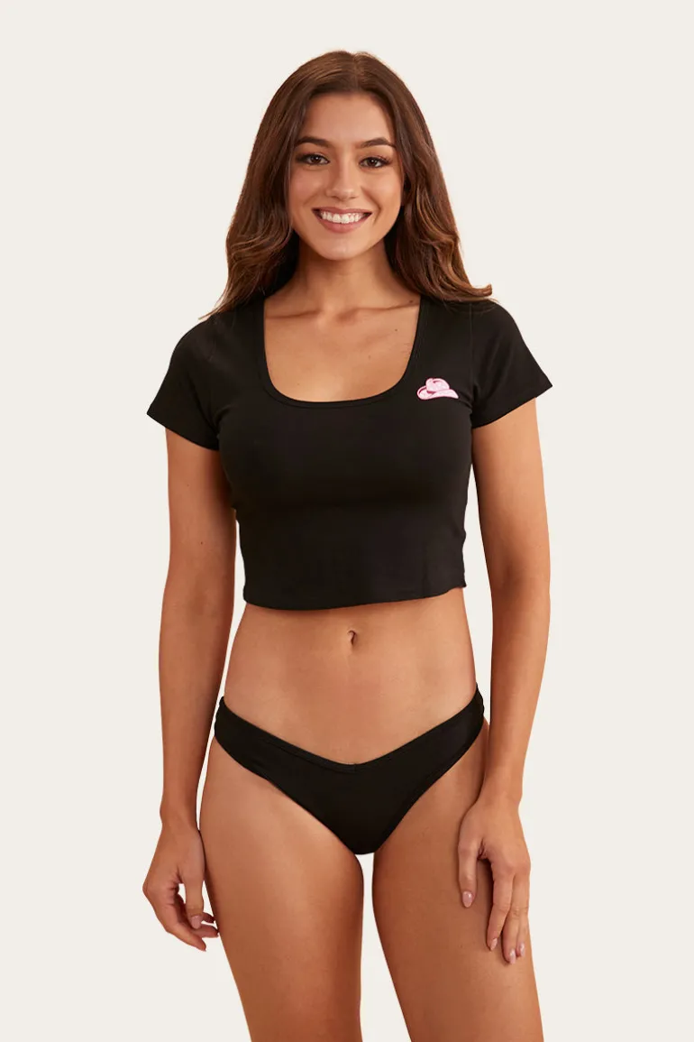 Dreamer Womens Sleep Set - Black