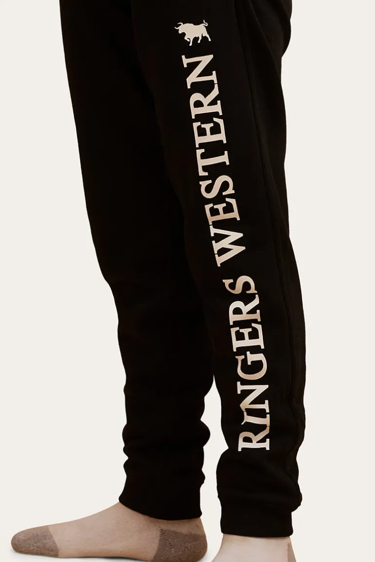 Durango Kids Trackpant - Black/White