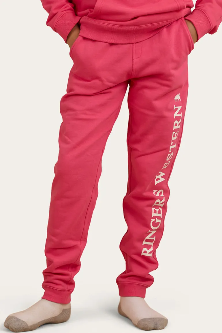 Durango Kids Trackpant - Melon / White