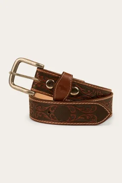 Eldorado Belt - Brown / Silver