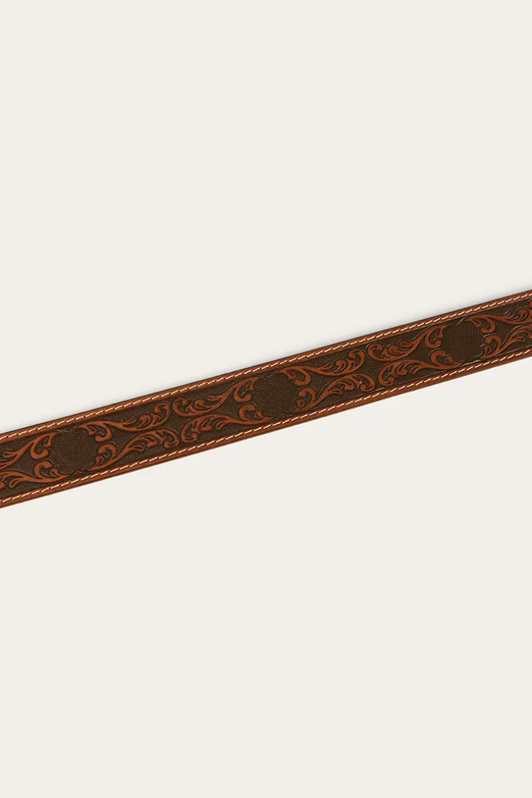 Eldorado Belt - Brown / Silver