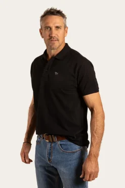 Essential Mens Polo - Black