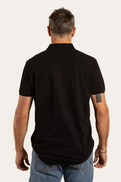 Essential Mens Polo - Black