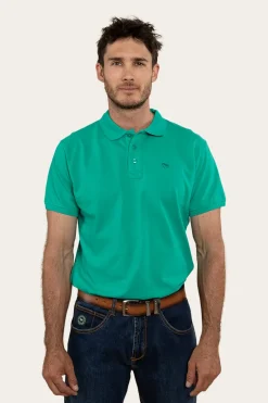 Essential Mens Polo - Green