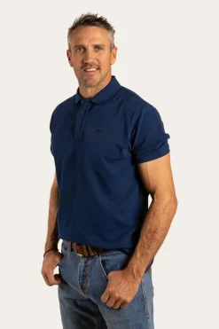 Essential Mens Polo - Navy