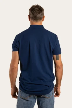 Essential Mens Polo - Navy