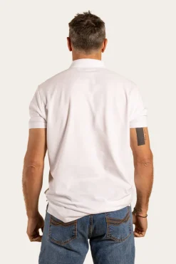 Essential Mens Polo - White