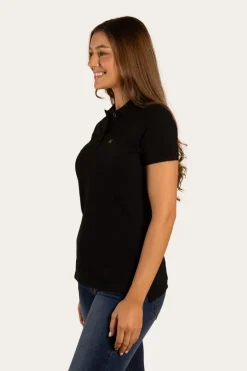 Essential Womens Polo - Black