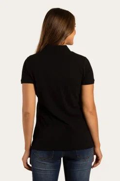Essential Womens Polo - Black