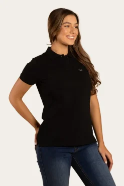 Essential Womens Polo - Black