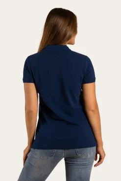 Essential Womens Polo - Navy