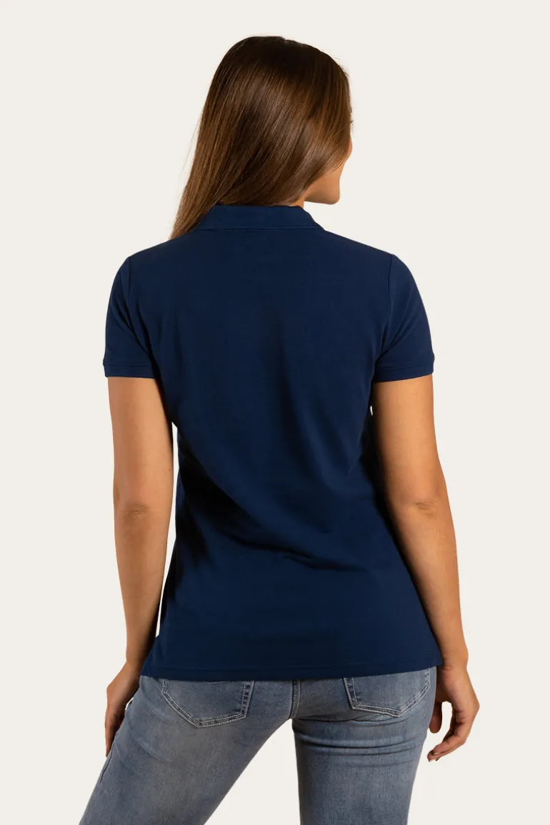 Essential Womens Polo - Navy
