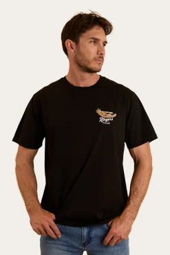 Eureka Mens Loose Fit T-Shirt - Black