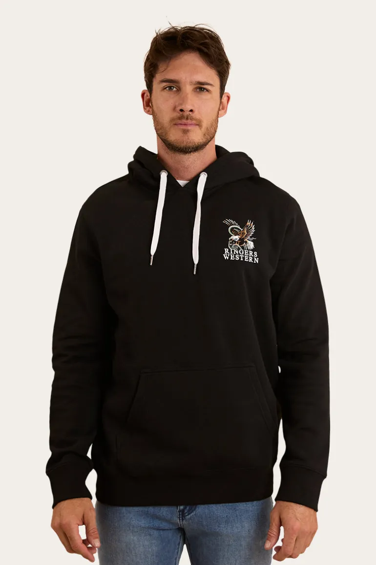 Eyrie Mens Pullover Hoodie - Black