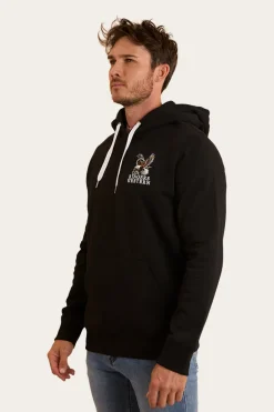 Eyrie Mens Pullover Hoodie - Black