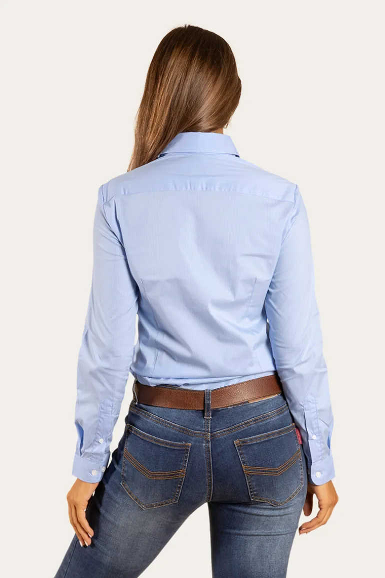 Faith Womens Dress Shirt - Blue