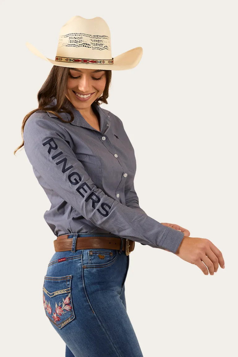 Faith Womens Dress Shirt - Navy