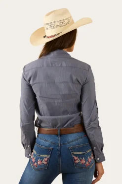 Faith Womens Dress Shirt - Navy