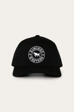 Fletcher Deep Fit Baseball Cap - Black