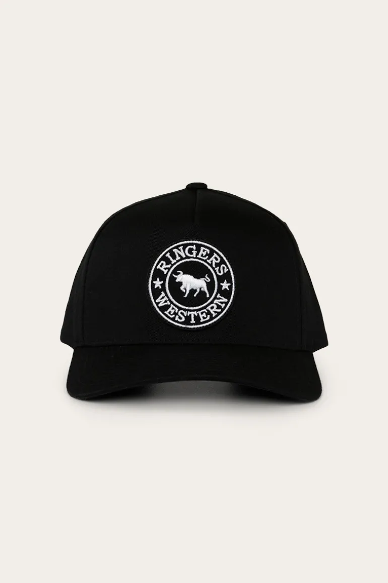 Fletcher Deep Fit Baseball Cap - Black