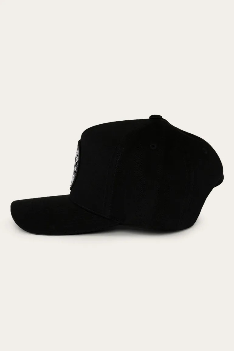 Fletcher Deep Fit Baseball Cap - Black