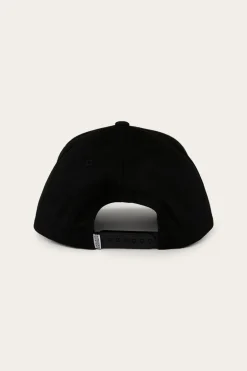 Fletcher Deep Fit Baseball Cap - Black