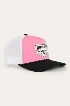 Garage Trucker Cap - Melon/Black