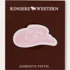 Giddy Up Patch - Pastel Pink